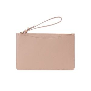 NWT Cuyana Slim Wristlet Wallet in Soft Rose